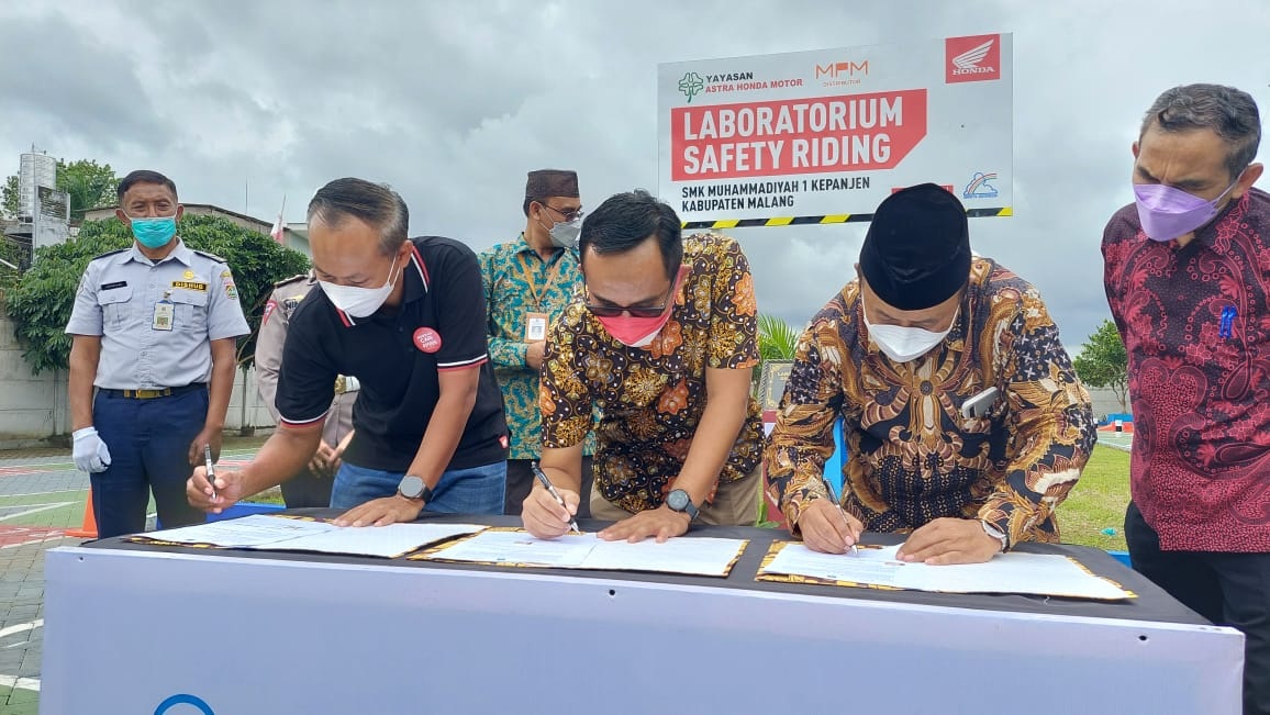 Yayasan AHM Hadirkan Safety Riding Lab Astra Honda Ke-4 di Indonesia
