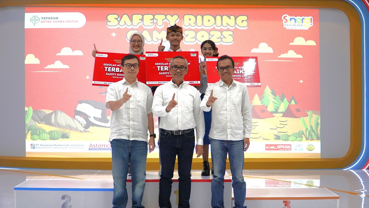 Perwakilan MPM Honda Jatim Torehkan Prestasi di Ajang Safety Riding Camp Nasional 2025